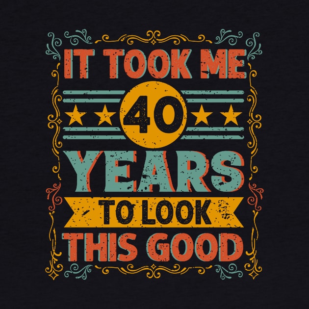 It tool me 40 years to look this good by Lever K mauldin